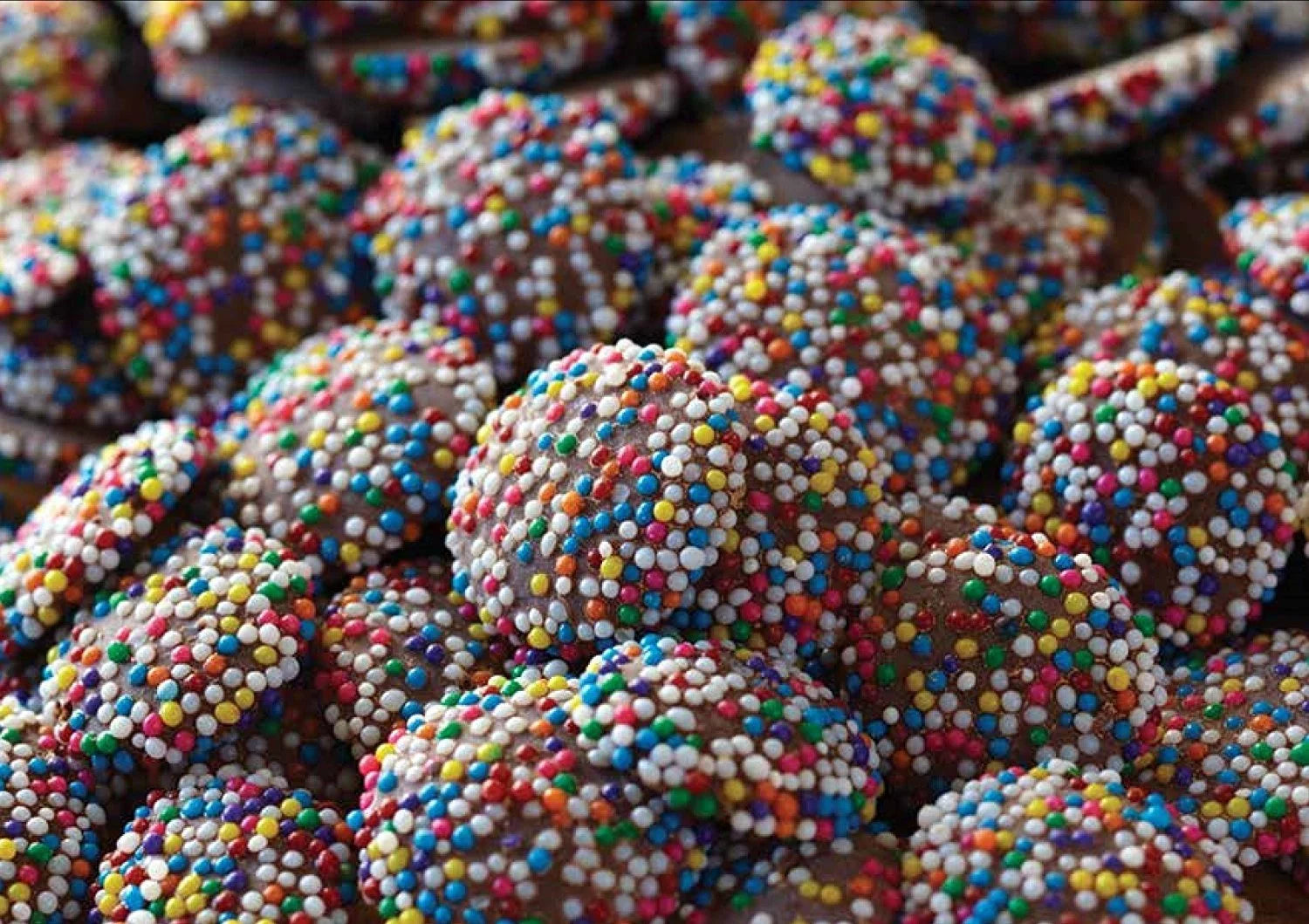 Chocolate Rainbow Nonpareils 5 lbs. C49885