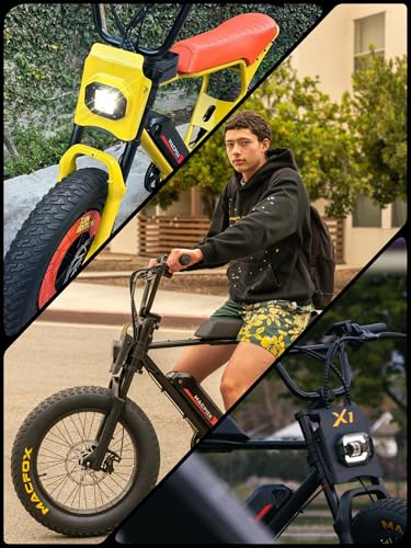 750W Electric Bike 20"x4" Fat Tires M95144