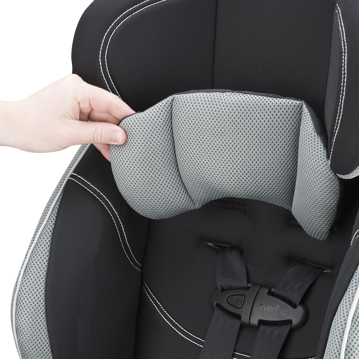 Chase Harnessed Booster Car Seat (Chardon Black) R9142
