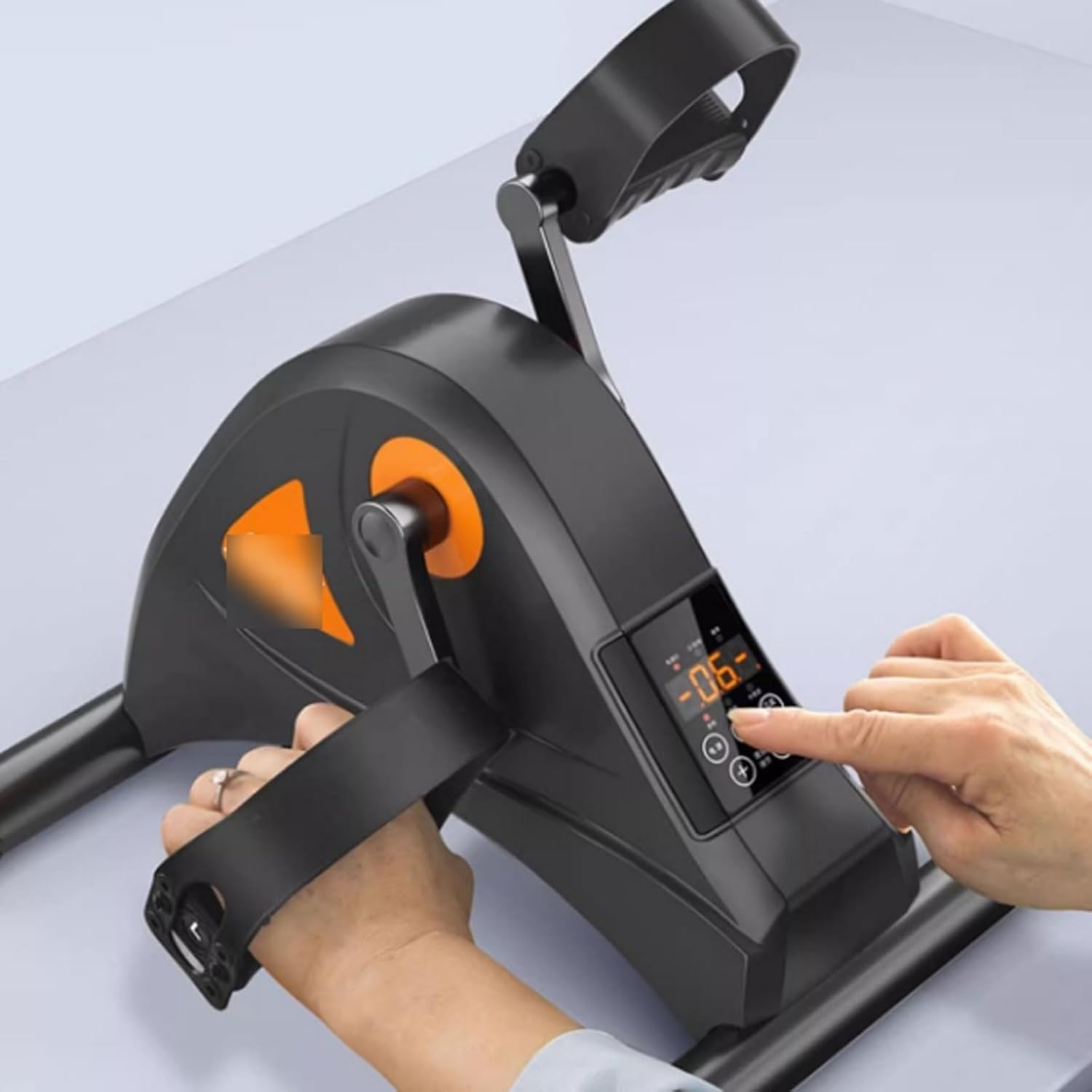 Electric Rehabilitation Training Machine Under Desk Bike Pedal Exerciser with LCD Display B831514