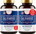 Lactobacillus Salivarius Probiotic Capsules, 24bn CFU, 2-Pack 120 Caps L236