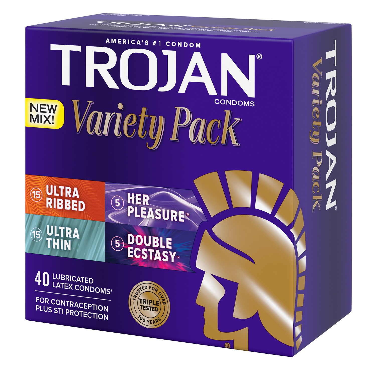 40 Condoms Variety Pack M31314