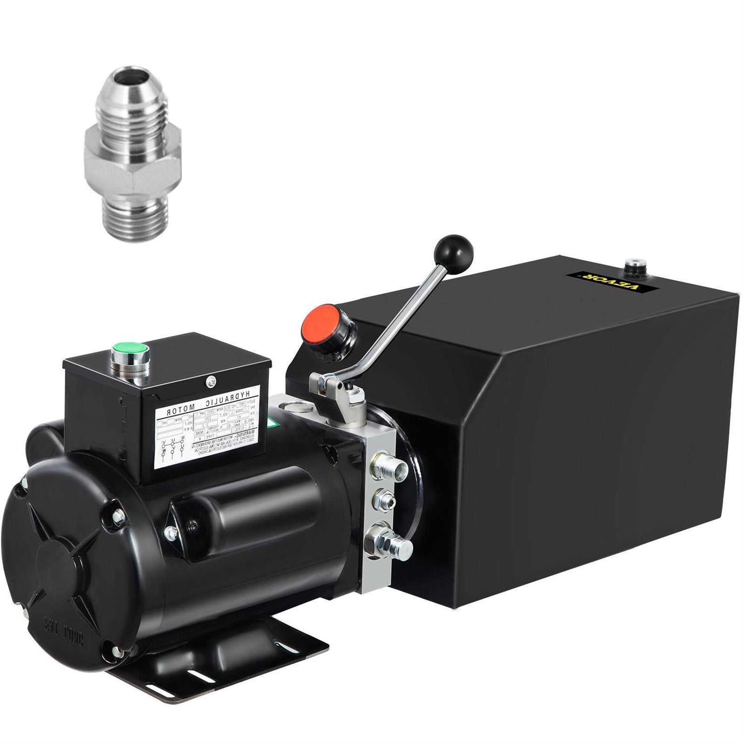 14 Quart Hydraulic Power Unit 2950 Psi 220V 60Hz 1 Ph U64019
