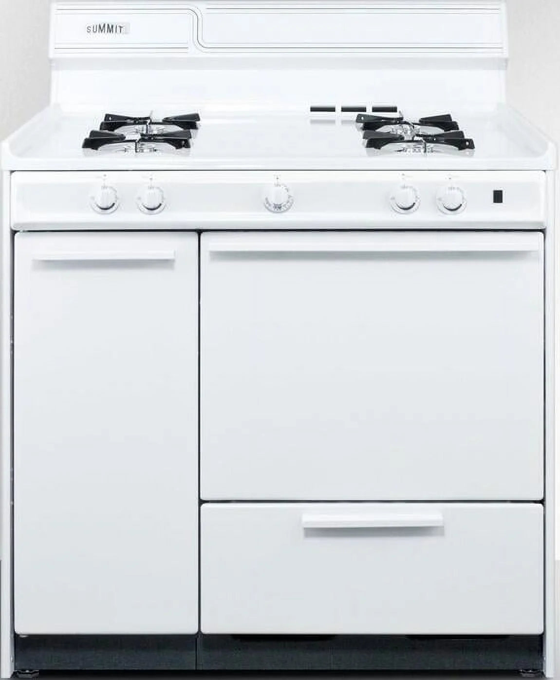White Gas Freestanding Range D5180