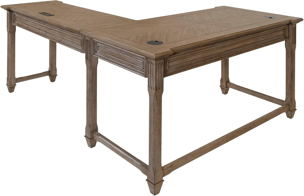 Light Brown Wood Writing Desk D12891