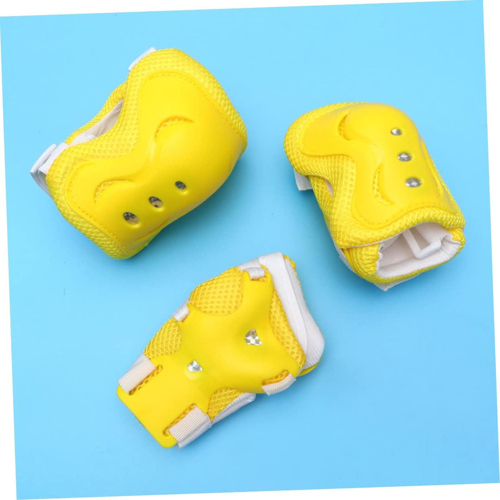 18 pcs Set Elbow Pads Knee Protector Wrist Guards Protective Gear Q984633
