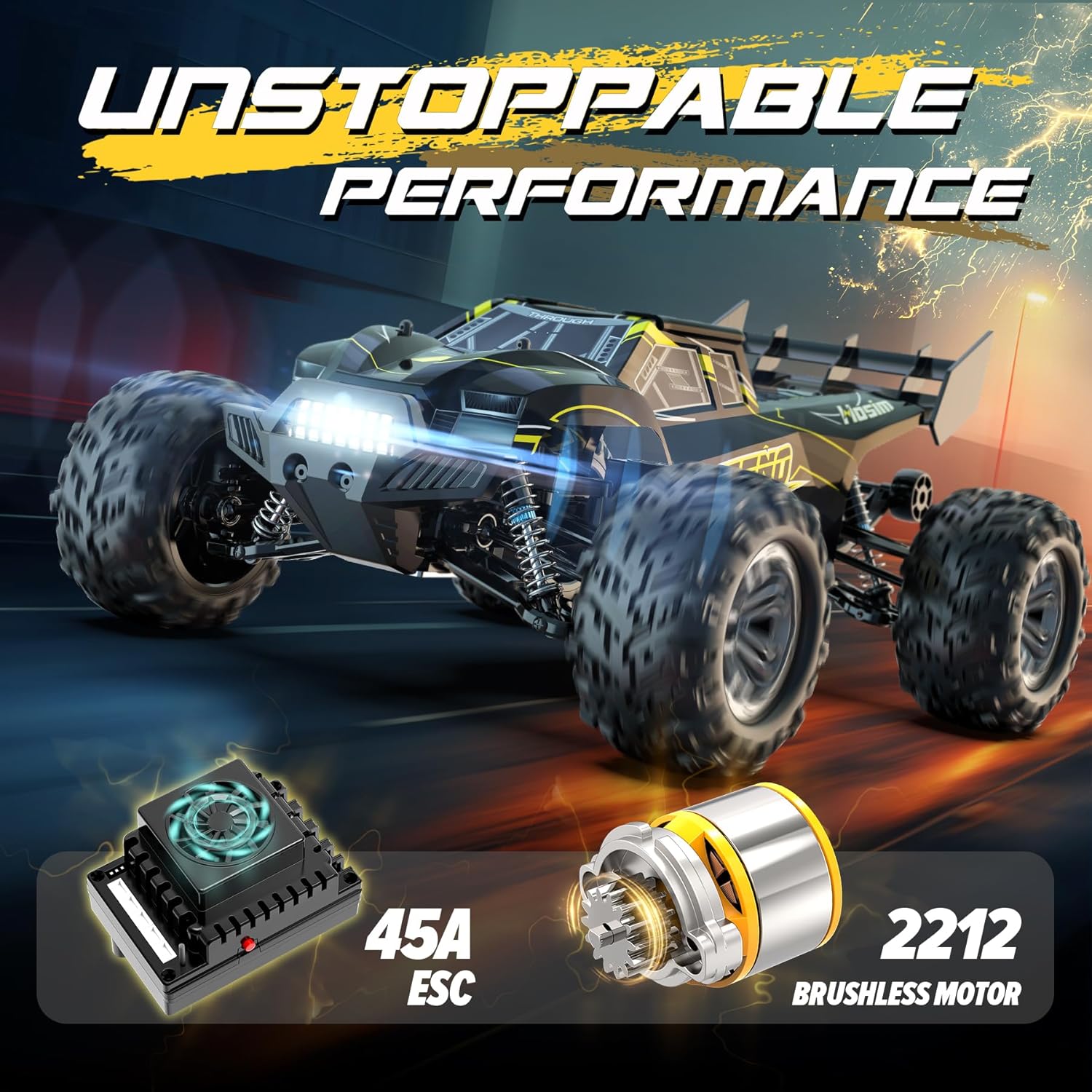 1:10 Brushless RC Truck B9809