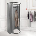 Grey Portable Folding Dressing Room with Shading Curtain V611