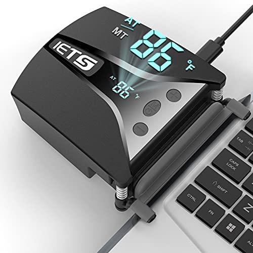 Laptop Fan Cooler with Temperature Display I6714