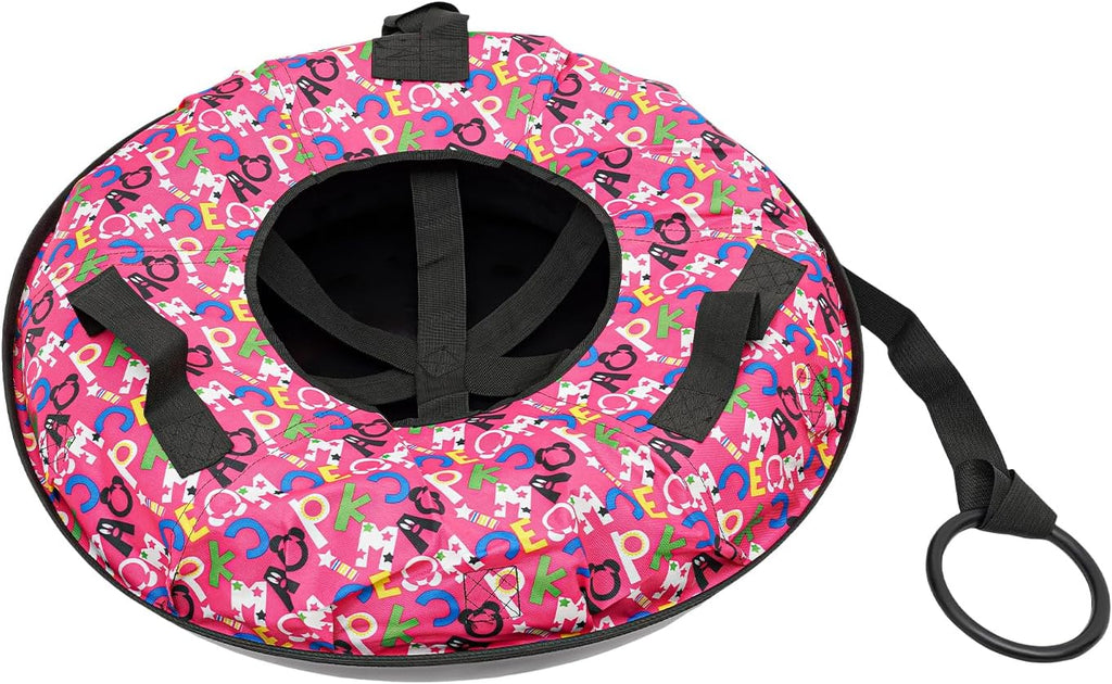 31.5'' Heavy Duty Oxford Cloth Inflatable Snow Tube with Tow Strap I59025