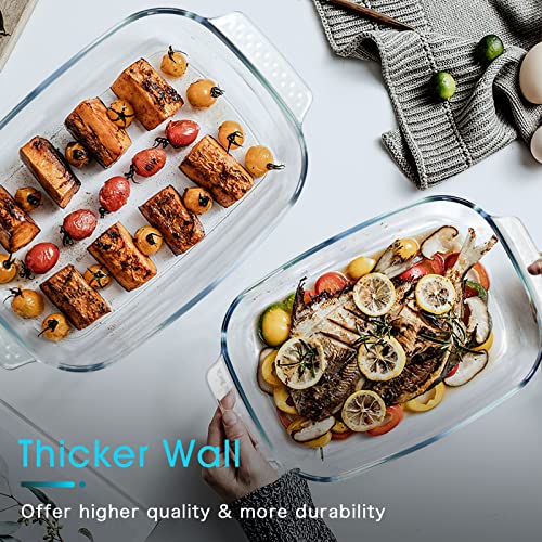 Clear Glass Oblong Baking Dish, 2.5 Quart K5100