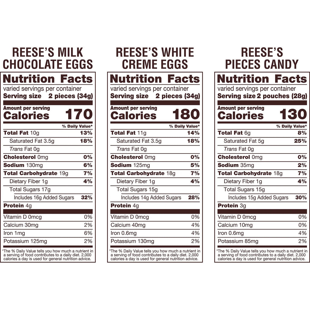 59.64 oz Assorted Peanut Butter Easter Candy N9002