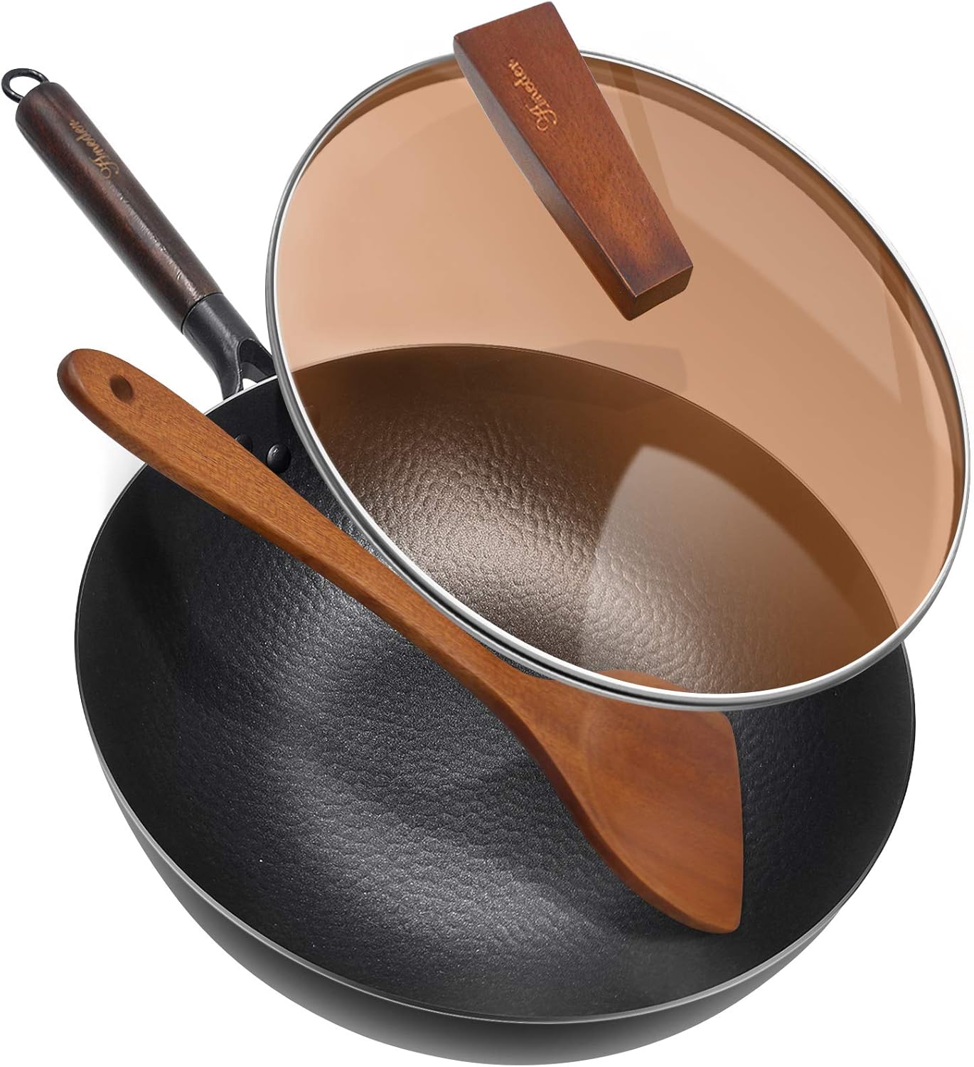12.5 Inch Cast Iron Stir Fry Pan R240776