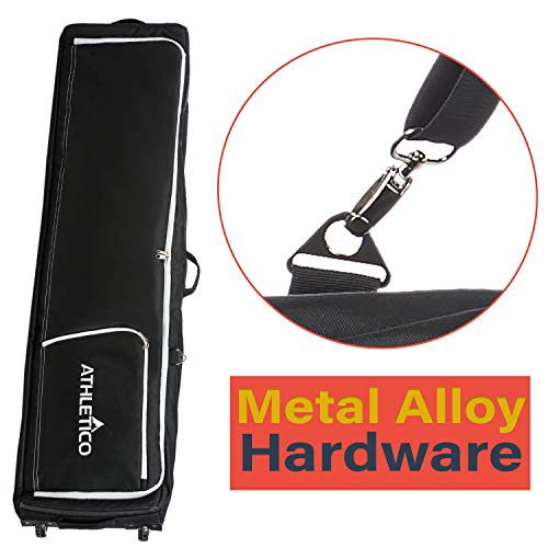 Padded Rolling Double Ski Bag G171