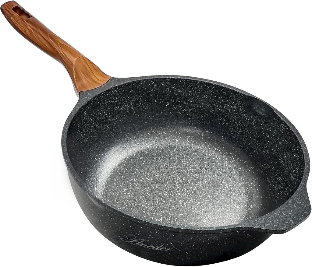 12.5 Inch Cast Iron Stir Fry Pan R240776