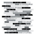10-Sheet Self-Adhesive Vinyl Backsplash Tiles (Gray) S5219