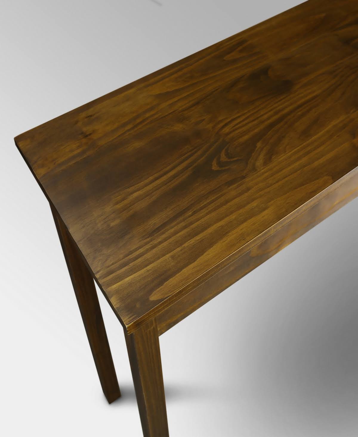 Warm Brown Console Table with Concealed Drawer Q496264