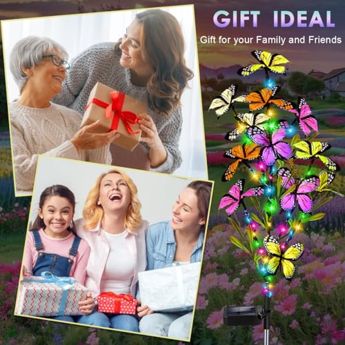 2 Pack Solar Butterfly Tree Lights S523