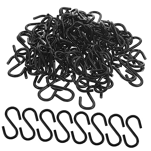 100pcs Metal S Hook Hanger Hooks N664557