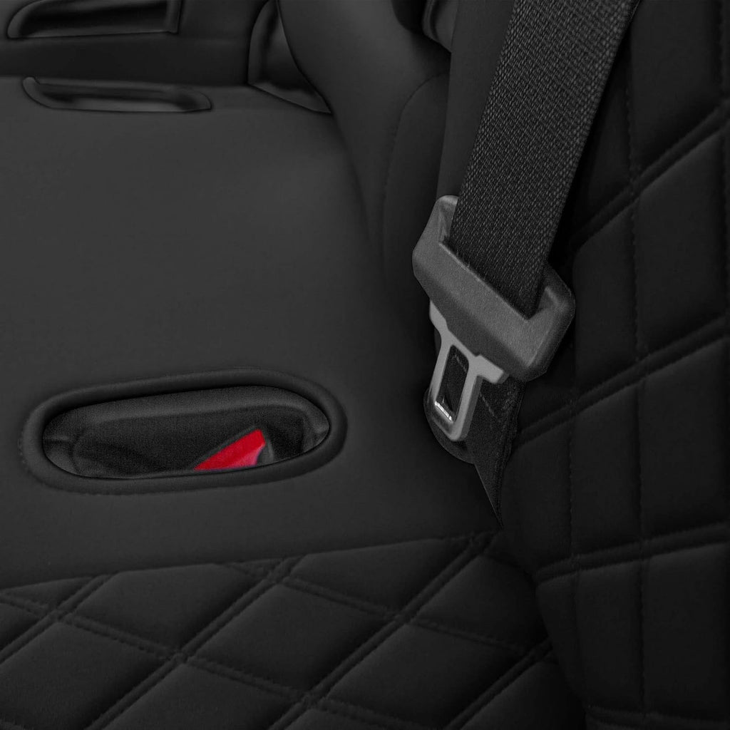 Black Neoprene Water Resistant Automotive Seat Covers Full Set O9071