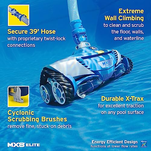 Suction Pool Cleaner with 39 ft reach Z985