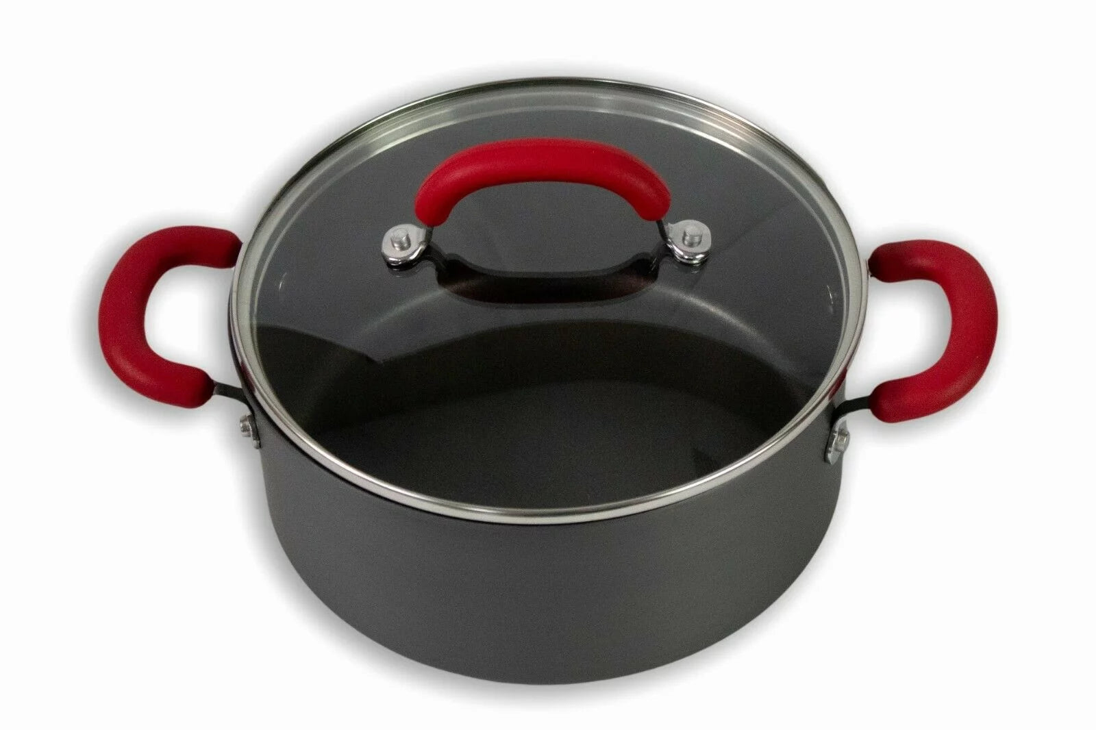 Hard Anodized Nonstick Cookware Pots & Pans Set T172