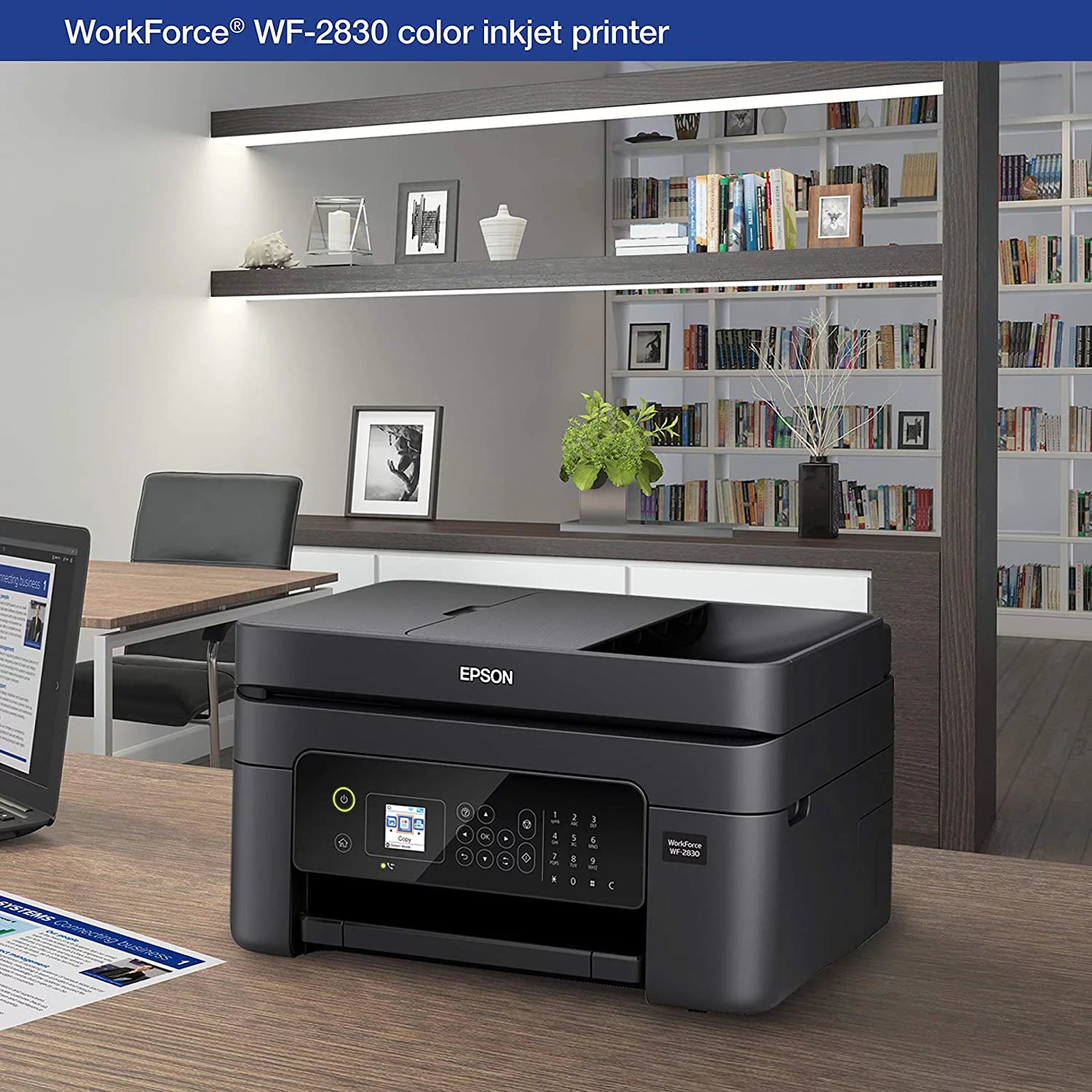 Wireless Color All-in-One Printer with Scanner, Copier and Fax Y703