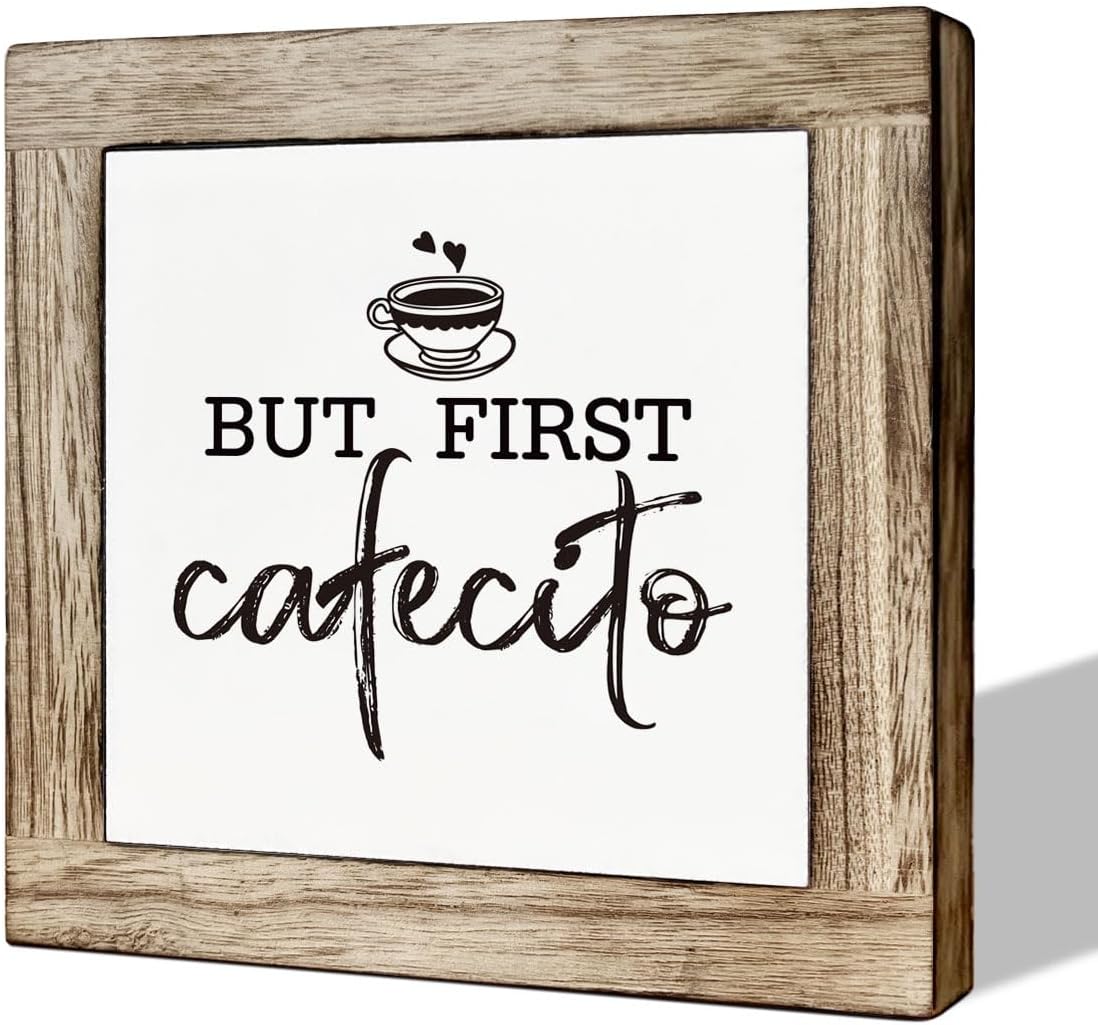 Coffee Wood Sign F544565