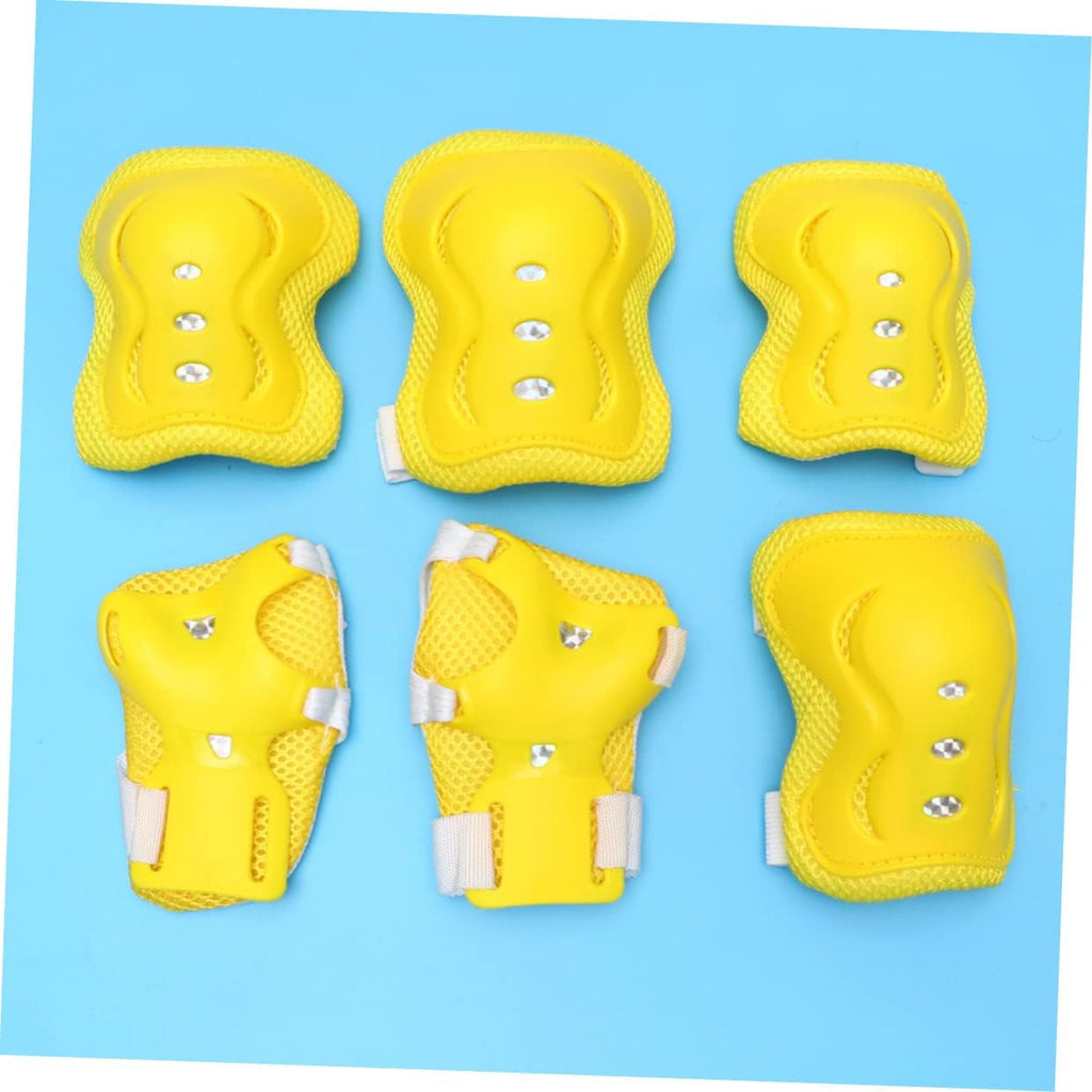 18 pcs Set Elbow Pads Knee Protector Wrist Guards Protective Gear Q984633