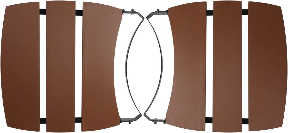 3 Shelves Slats HDPE Grill Side Shelves U228
