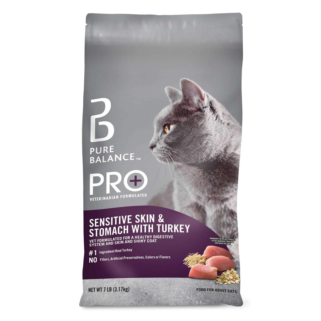 Sensitive Skin & Stomach Dry Cat Food with Turkey K1314