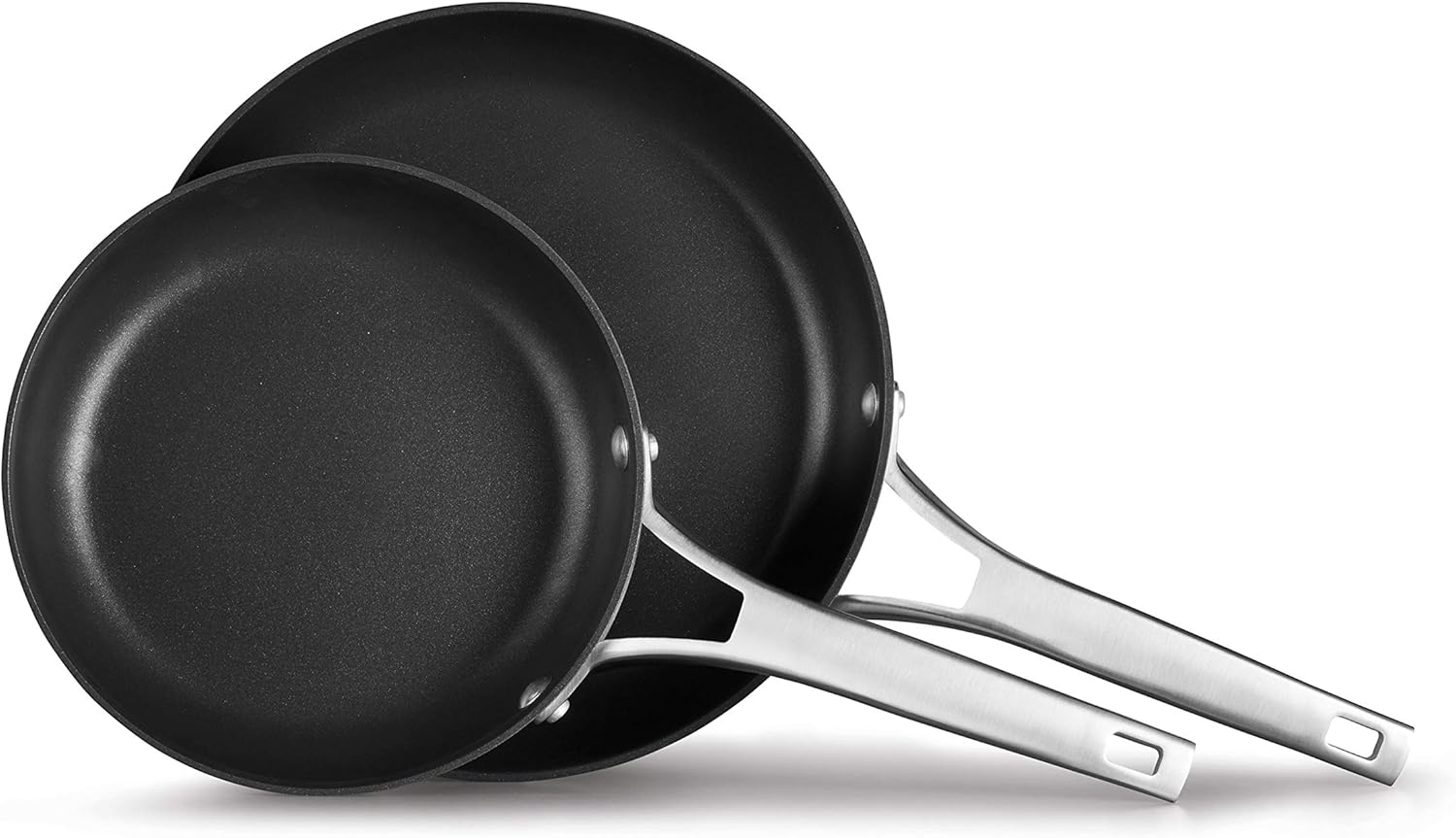 Hard-Anodized Nonstick 10-Inch and 12-Inch Fry Pan Combo J5431