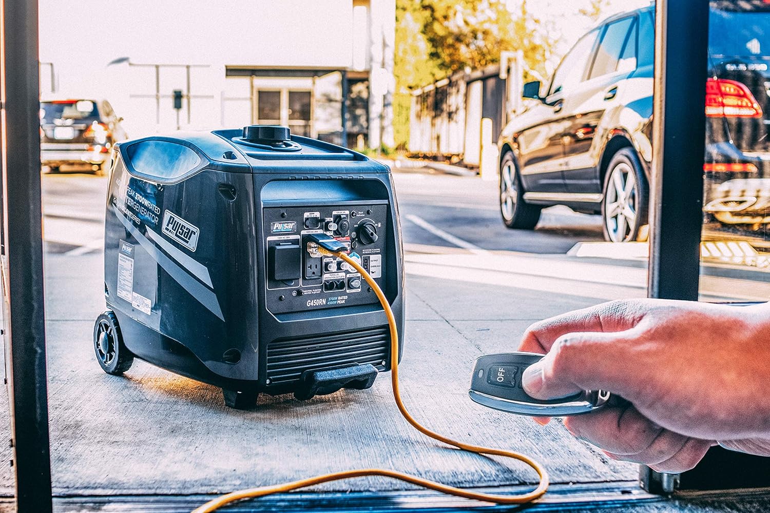 4500W Portable Inverter Generator with Remote Start C1008