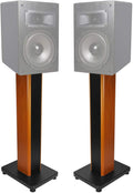 28" 2-Tone Bookshelf Speaker Stands F569243