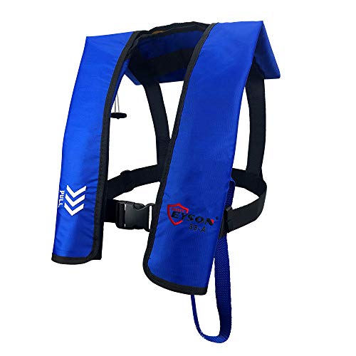 Blue Auto Inflatable Life Jacket U369
