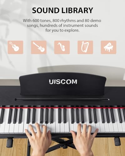 88 Key Semi-Weighted Digital Piano with Stand P21815