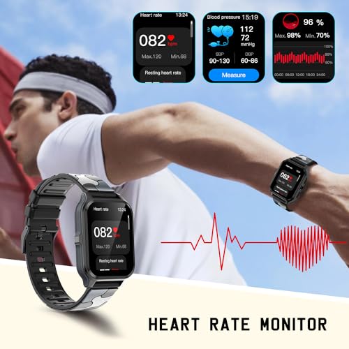 1.83'' Touch Screen Bluetooth Smart Watch with Double Strap N164