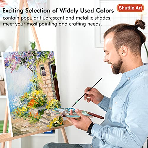 50 Colors 2oz Acrylic Paint Set E623