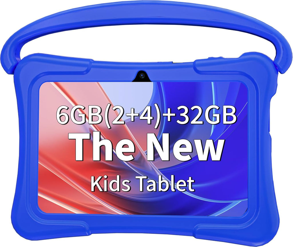 7 inch Android Tablet with 32GB, Bluetooth, WiFi, Dual Camera, Shockproof Case P98674