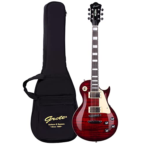 Purple Solid Body Electric Guitar with Gigbag R70255