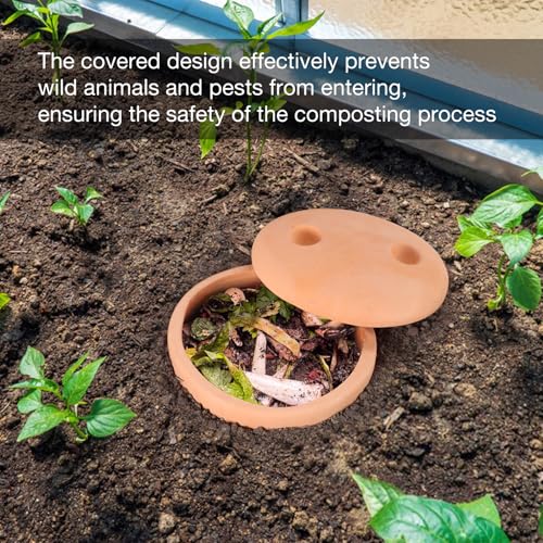Clay Worm Composting Bin V7040