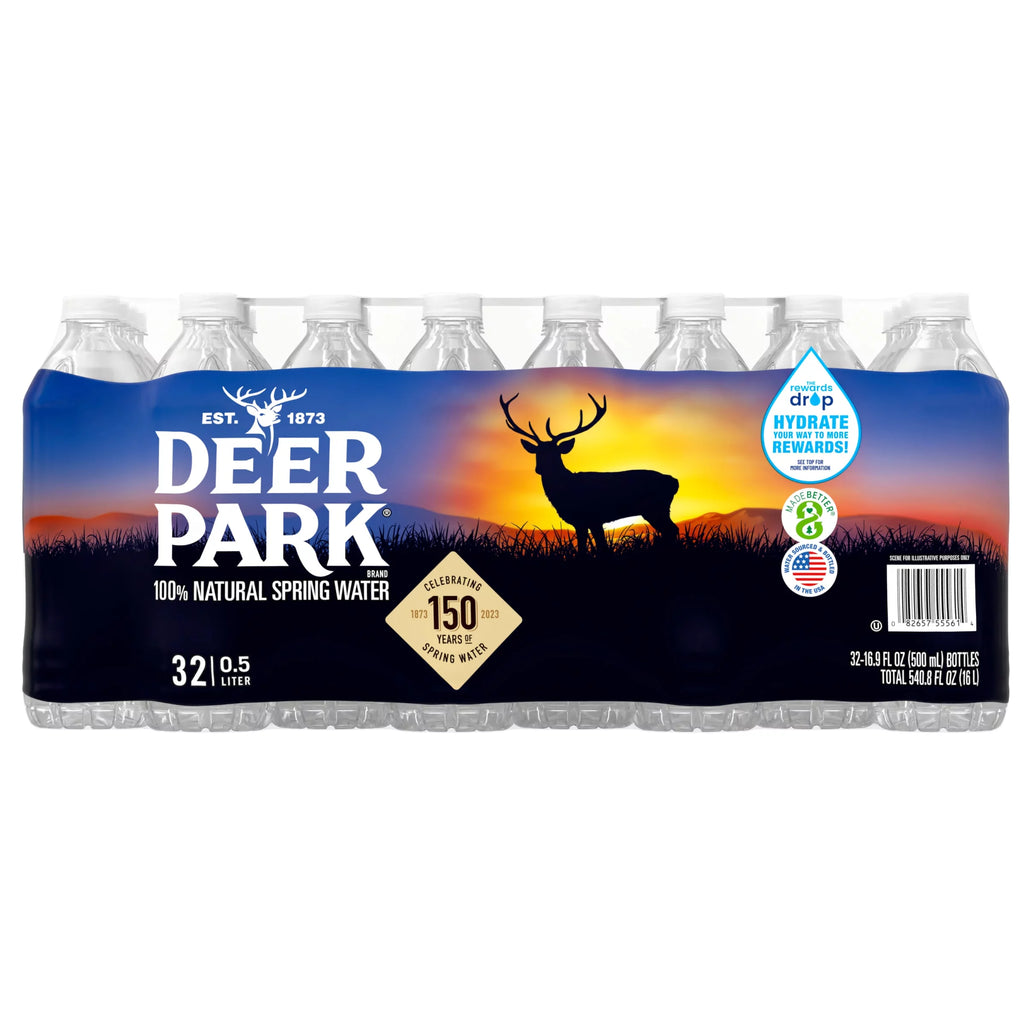 16.9-ounce Plastic Spring Water (Pack of 32) N7665