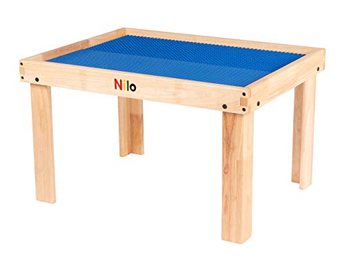 Kids Play Table Set with 2 Detachable Two-Sided Baseplates V618086