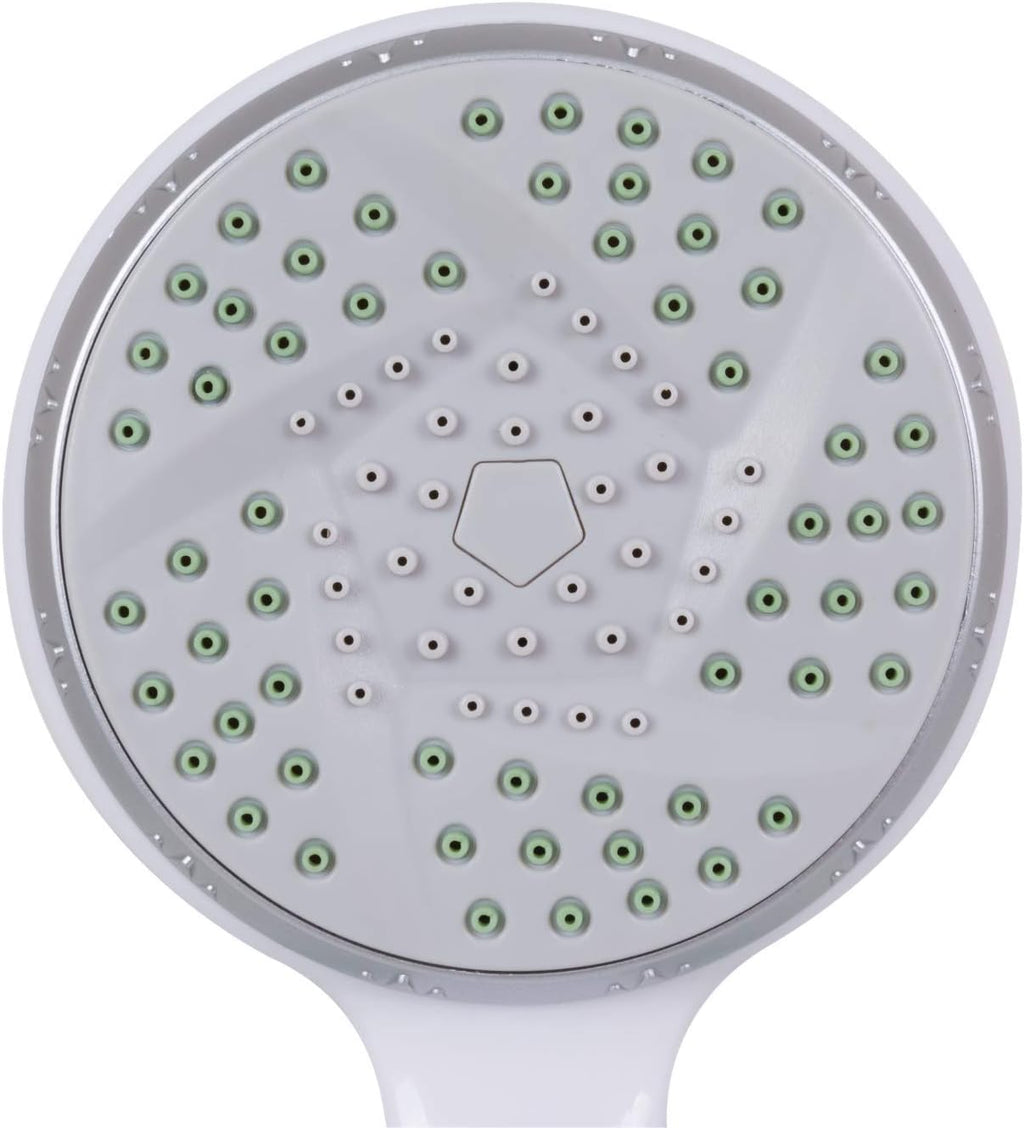 White Handheld Shower Head with 84" Hose J20095