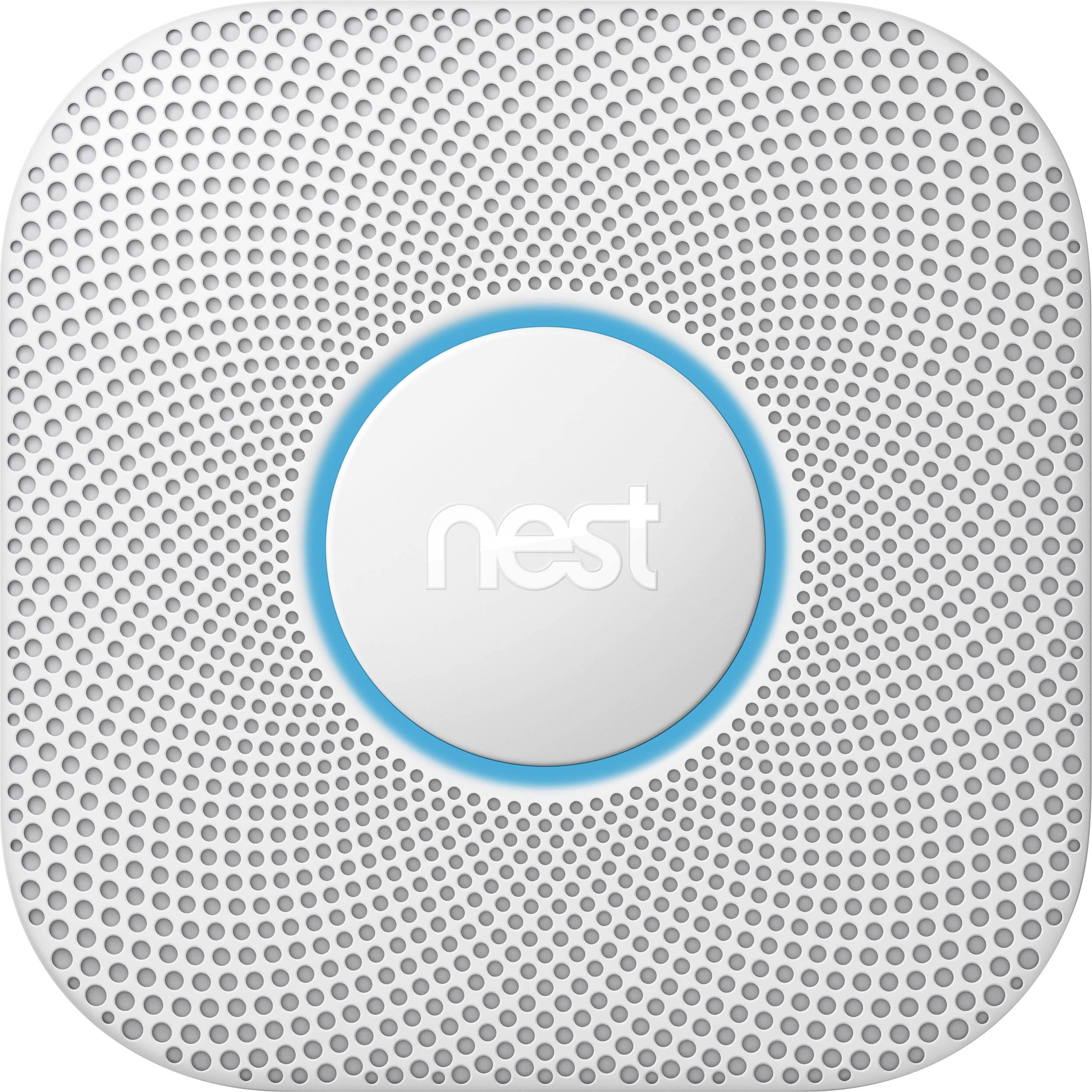 White Wired Smoke and Carbon Monoxide Alarm O44368