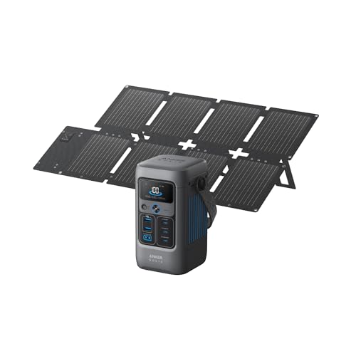192Wh Portable Power Station with 60W Solar Panel N8201