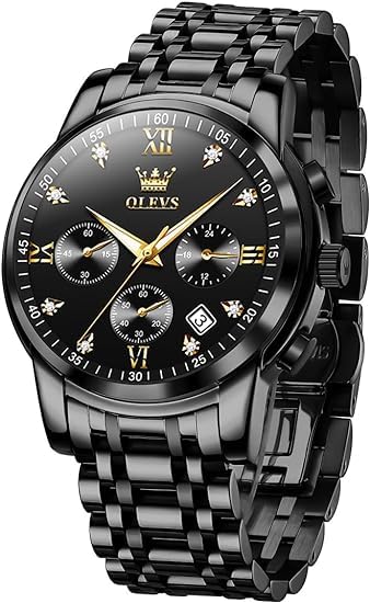 Quartz Luminous Water Resistant Chronograph Watch W44207