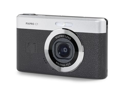 Black 13MP Compact Digital Camera with 4X Zoom V183