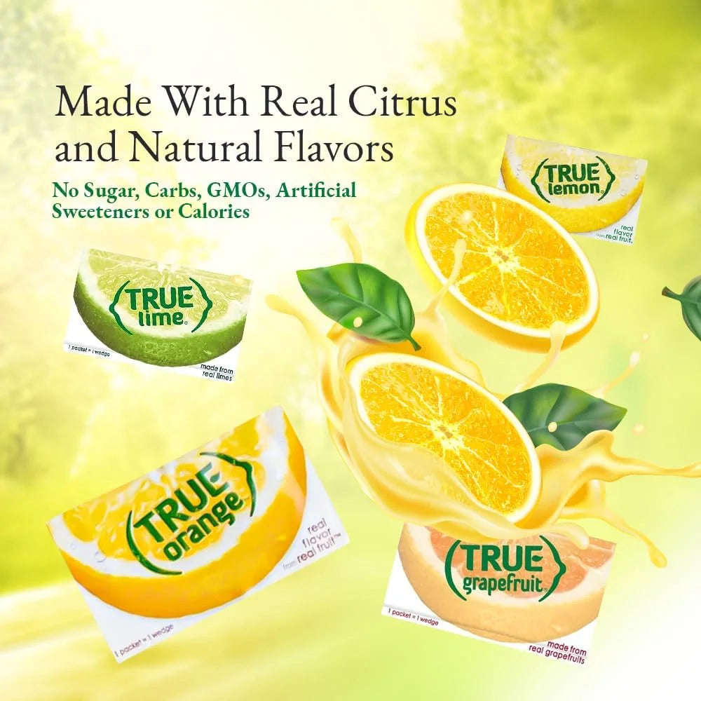 Zero Calorie Unsweetened Powdered Drink Mix Variety Pack, 100 pack T256
