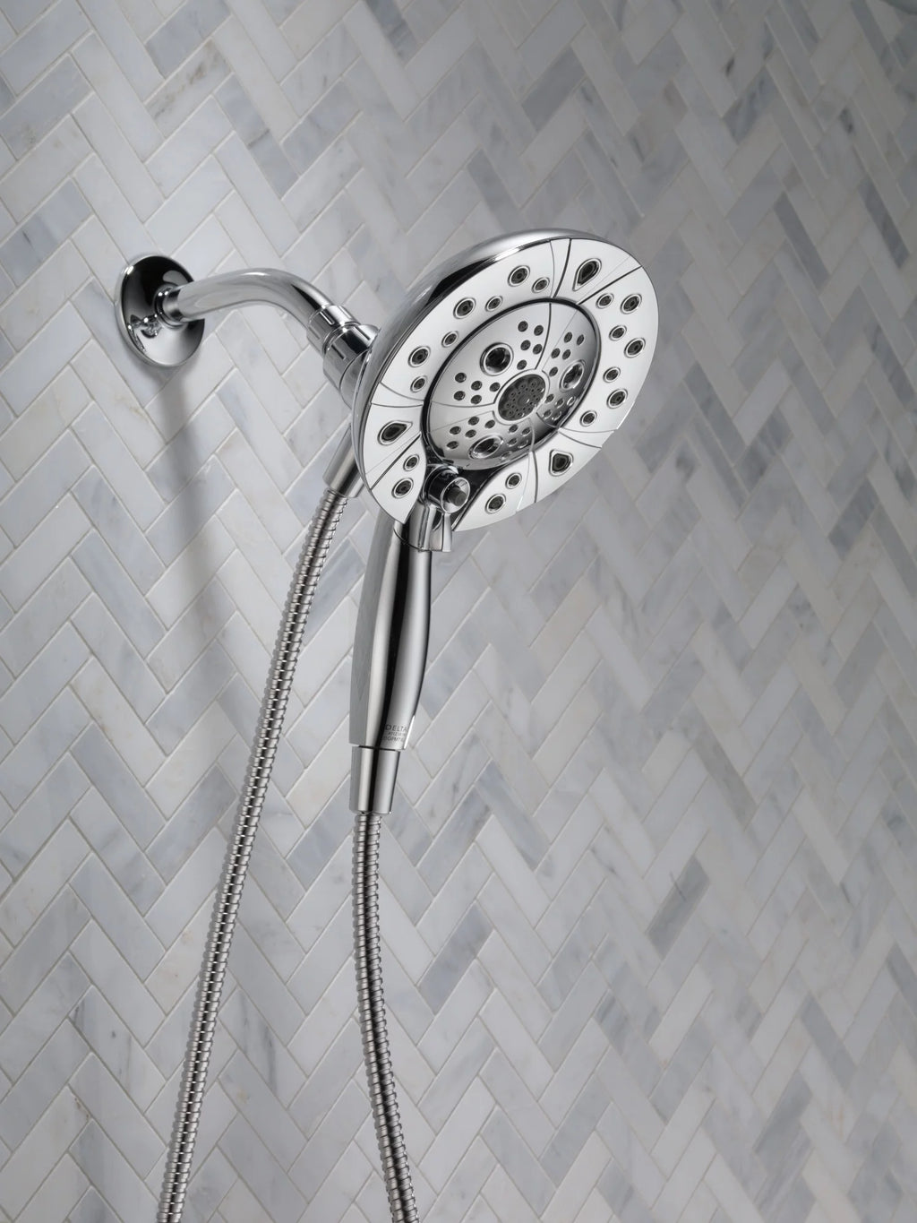 5-Spray Hand Shower and Shower Head Combo in Chrome Y86923